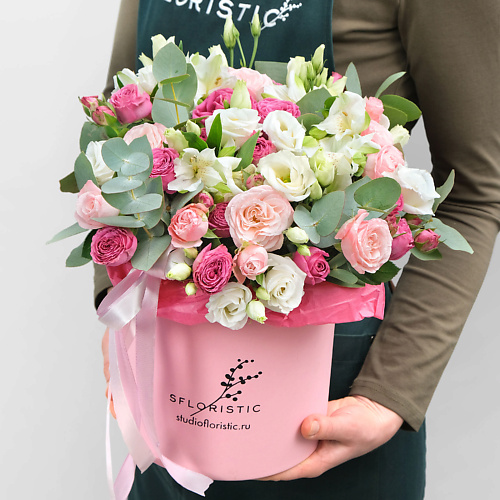 STUDIO FLORISTIC Композиция из Роз, Альстромерии и Эустомы «Мир счастья», Композиция из Роз, Альстромерии и Эустомы «Мир счастья»
STUDIO FLORISTIC Композиция из Роз, Альстромерии и Эустомы «Мир счастья», Композиция из Роз, Альстромерии и Эустомы «Мир счастья»