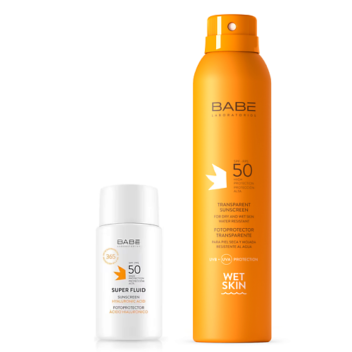 BABE Набор косметический Солнцезащитный спрей для кожи, Супер флюид SPF50, Набор косметический Солнцезащитный спрей для кожи, Супер флюид SPF50
BABE Набор косметический Солнцезащитный спрей для кожи, Супер флюид SPF50, Набор косметический Солнцезащитный спрей для кожи, Супер флюид SPF50