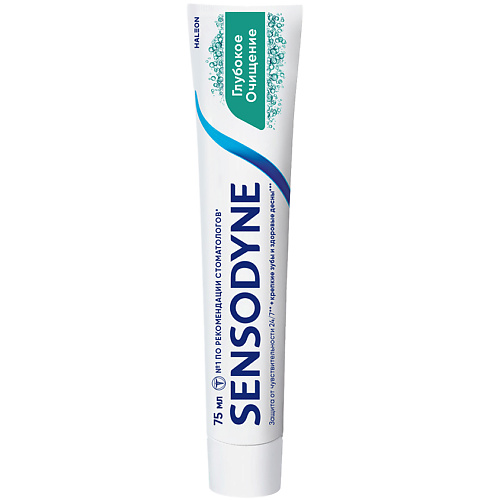 SENSODYNE Зубная паста Глубокое очищение 75, Зубная паста Глубокое очищение
SENSODYNE Зубная паста Глубокое очищение 75, Зубная паста Глубокое очищение