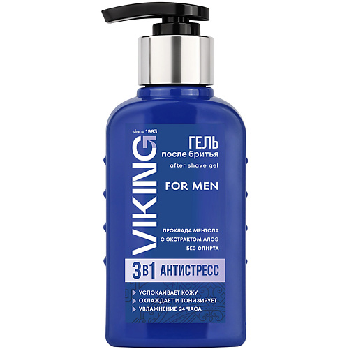 VIKING Гель после бритья 3 в 1 освежающий Антистресс After Shave Cream For Men 200, Гель после бритья 3 в 1 освежающий Антистресс After Shave Cream For Men
VIKING Гель после бритья 3 в 1 освежающий Антистресс After Shave Cream For Men 200, Гель после бритья 3 в 1 освежающий Антистресс After Shave Cream For Men