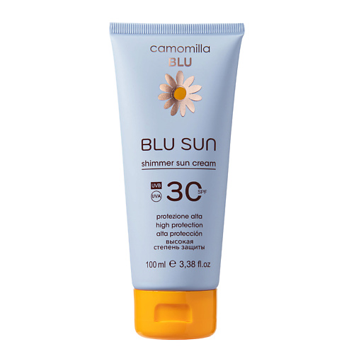 CAMOMILLA BLU Blu Sun Солнцезащитный крем с шиммером SPF30 100, Blu Sun Солнцезащитный крем с шиммером SPF30
CAMOMILLA BLU Blu Sun Солнцезащитный крем с шиммером SPF30 100, Blu Sun Солнцезащитный крем с шиммером SPF30