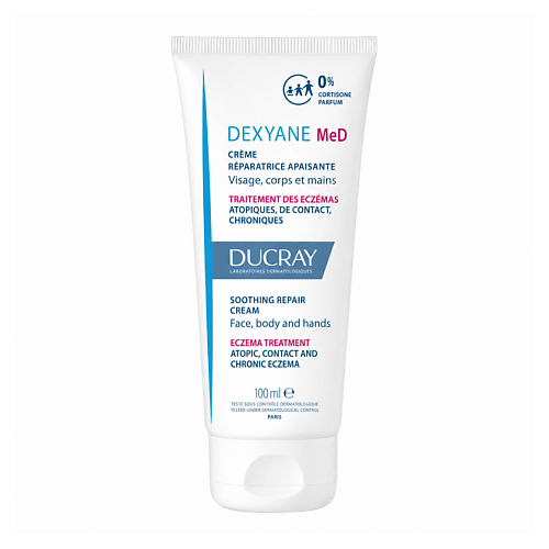 DUCRAY Успокаивающий восстанавливающий крем для лица, тела и рук Dexyane MeD Soothing Repair Cream 100, Успокаивающий восстанавливающий крем для лица, тела и рук Dexyane MeD Soothing Repair Cream
DUCRAY Успокаивающий восстанавливающий крем для лица, тела и рук Dexyane MeD Soothing Repair Cream 100, Успокаивающий восстанавливающий крем для лица, тела и рук Dexyane MeD Soothing Repair Cream