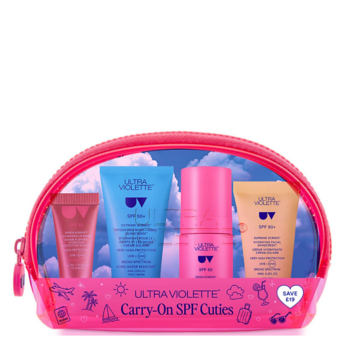 ULTRA VIOLETTE Набор солнцезащитны средств Carry on SPF Cuties, Набор солнцезащитны средств Carry on SPF Cuties
ULTRA VIOLETTE Набор солнцезащитны средств Carry on SPF Cuties, Набор солнцезащитны средств Carry on SPF Cuties