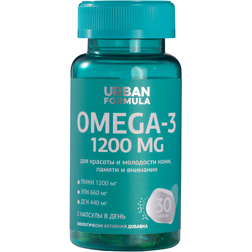 URBAN FORMULA Омега -3 ПНЖК (EPA & DHA) для красоты и молодости кожи, памяти и внимания "Omega-3", Омега -3 ПНЖК (EPA & DHA) для красоты и молодости кожи, памяти и внимания "Omega-3"
URBAN FORMULA Омега -3 ПНЖК (EPA & DHA) для красоты и молодости кожи, памяти и внимания "Omega-3", Омега -3 ПНЖК (EPA & DHA) для красоты и молодости кожи, памяти и внимания "Omega-3"