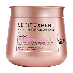 L'OREAL PROFESSIONNEL Маска-желе для защиты и сохранения цвета окрашенных волос Serie Expert Vitamino Color 250 мл
L'OREAL PROFESSIONNEL Маска-желе для защиты и сохранения цвета окрашенных волос Serie Expert Vitamino Color 250 мл