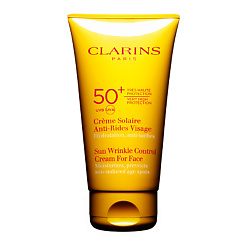 CLARINS Солнцезащитный увлажняющий крем для лица, предупреждающий появление морщин ипигментных пятен UVA/UVB 50+ CREME SOLAIRE ANTI-RIDES VISAGE 75 мл
CLARINS Солнцезащитный увлажняющий крем для лица, предупреждающий появление морщин ипигментных пятен UVA/UVB 50+ CREME SOLAIRE ANTI-RIDES VISAGE 75 мл