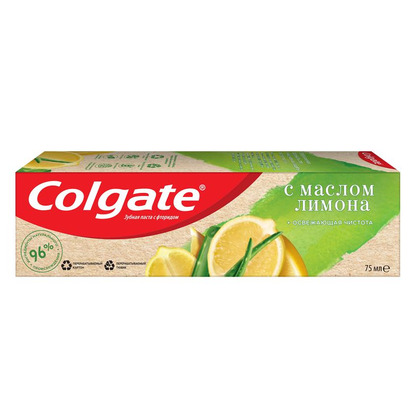COLGATE Зубная паста с натуральными ингредиентами Naturals Освежающая чистота с Маслом Лимона
COLGATE Зубная паста с натуральными ингредиентами Naturals Освежающая чистота с Маслом Лимона