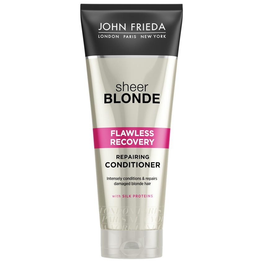 JOHN FRIEDA Кондиционер для окрашенных волос восстанавливающий SHEER BLONDE Flawless Recovery
JOHN FRIEDA Кондиционер для окрашенных волос восстанавливающий SHEER BLONDE Flawless Recovery
