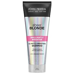 JOHN FRIEDA Шампунь для придания блеска светлым волосам SHEER BLONDE Brilliantly Brighter 250 мл
JOHN FRIEDA Шампунь для придания блеска светлым волосам SHEER BLONDE Brilliantly Brighter 250 мл