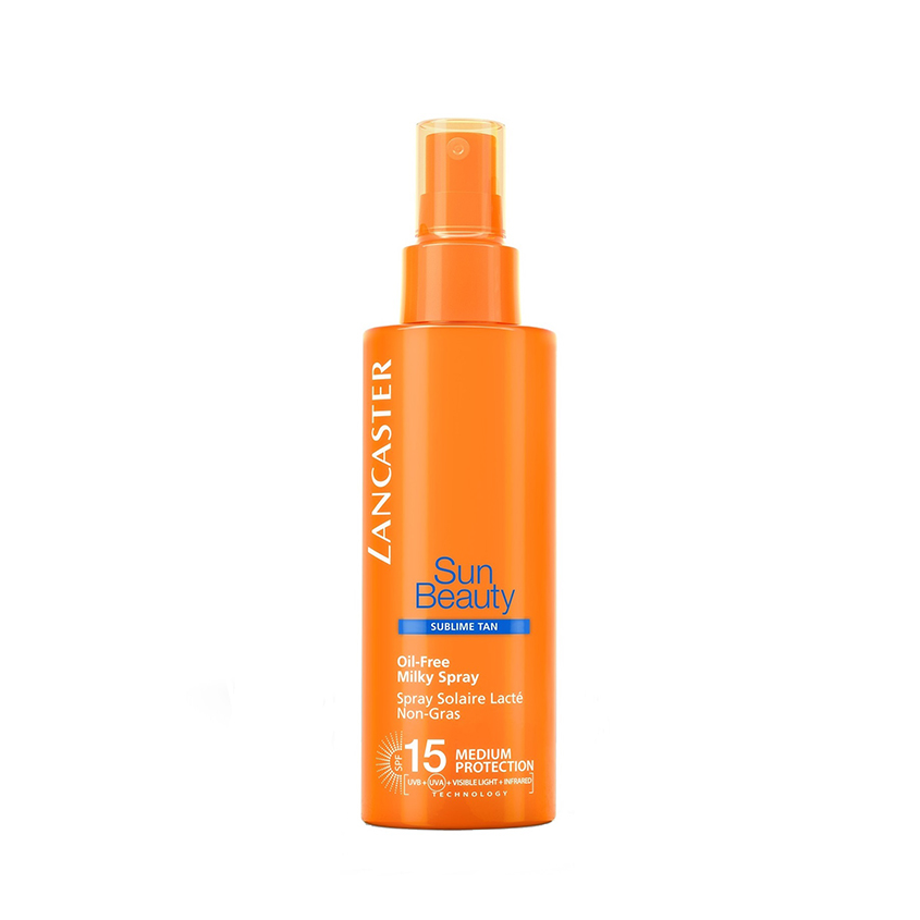LANCASTER Обезжиренное молочко-спрей великолепный загар SPF15 SUN BEAUTY OIL-FREE MILKY SPRAY
LANCASTER Обезжиренное молочко-спрей великолепный загар SPF15 SUN BEAUTY OIL-FREE MILKY SPRAY