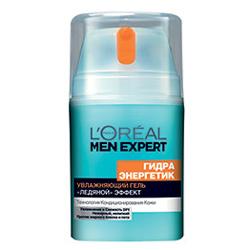 L`OREAL Увлажняющий гель для мужчин "Ледяной" Эффект