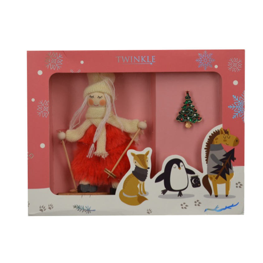 TWINKLE Подарочный набор CHRISTMAS GIFT 2 (Комплект: декоративная ёлочная игрушка + брошь)
TWINKLE Подарочный набор CHRISTMAS GIFT 2 (Комплект: декоративная ёлочная игрушка + брошь)