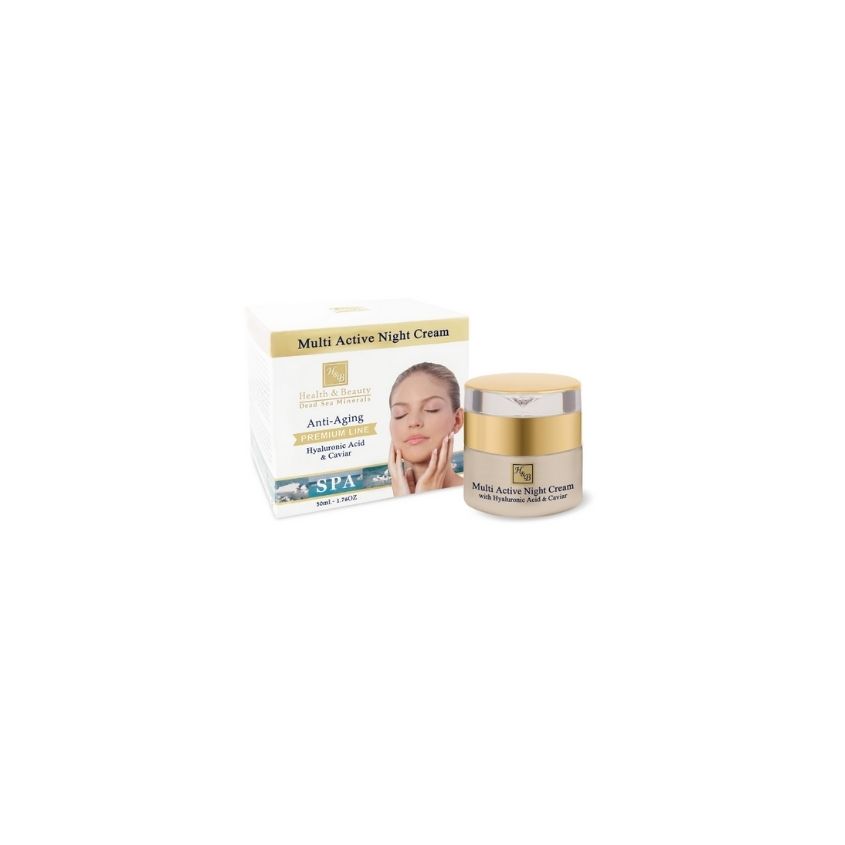 HEALTH&BEAUTY Мультиактивный ночной крем с гиалуроновой кислотой и экстрактом черной икры
HEALTH&BEAUTY Мультиактивный ночной крем с гиалуроновой кислотой и экстрактом черной икры