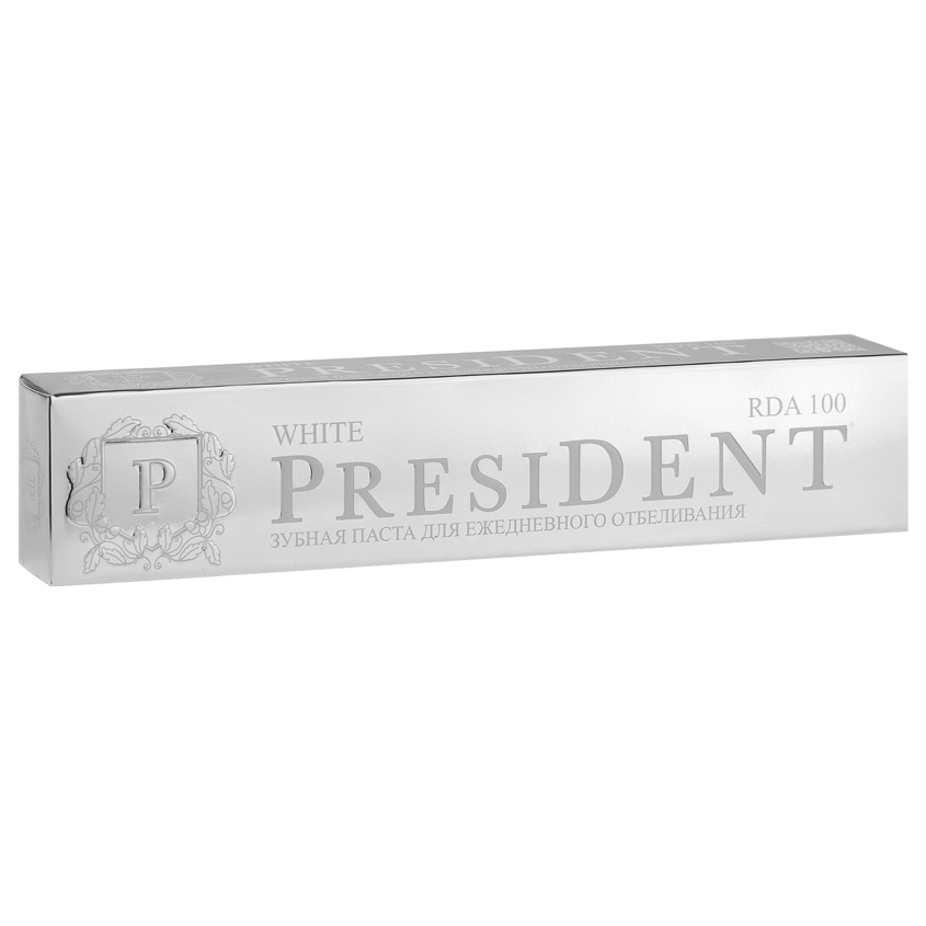 Уход за полостью рта PRESIDENT Зубная паста PRESIDENT White (100 RDA ...