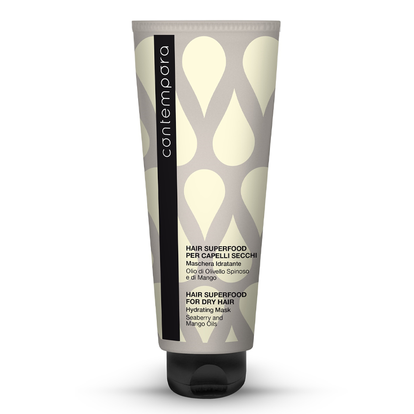 BAREX ITALIANA Маска увлажняющая с маслом облепихи и маслом манго Dry Hair Hydrating Mask CONTEMPORA
BAREX ITALIANA Маска увлажняющая с маслом облепихи и маслом манго Dry Hair Hydrating Mask CONTEMPORA