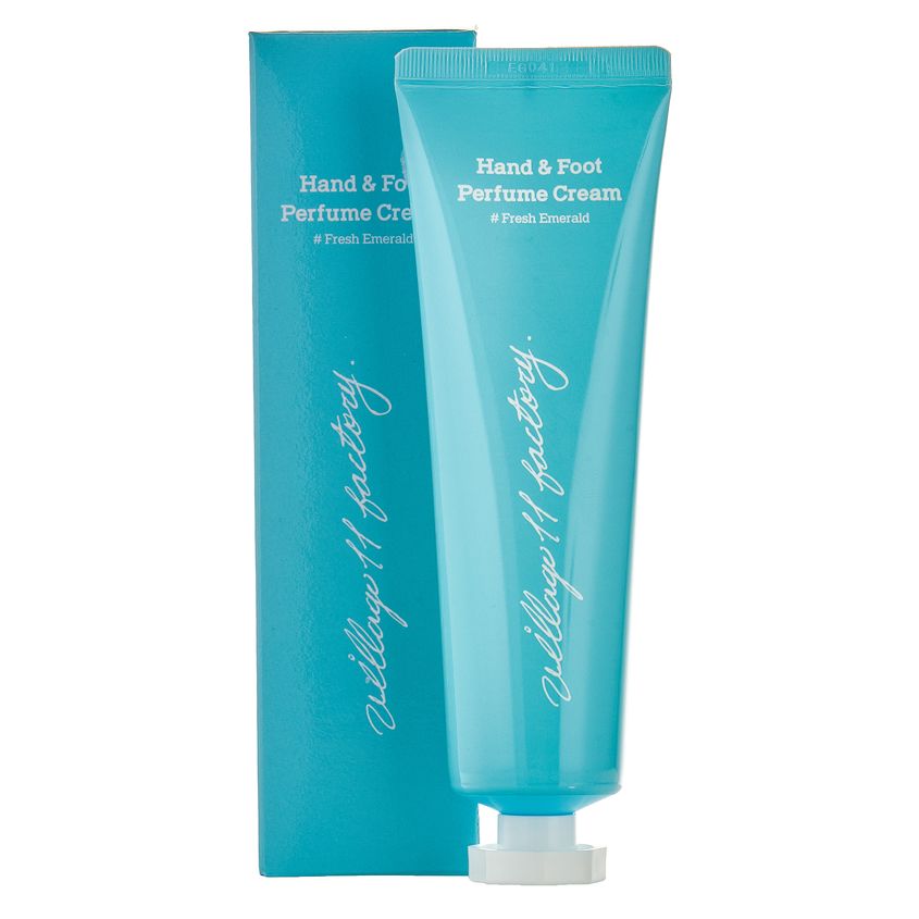 VILLAGE 11 FACTORY Парфюмированный крем для рук и ног Свежий изумруд Hand & Foot Perfume Cream #Fresh Emerald
VILLAGE 11 FACTORY Парфюмированный крем для рук и ног Свежий изумруд Hand & Foot Perfume Cream #Fresh Emerald