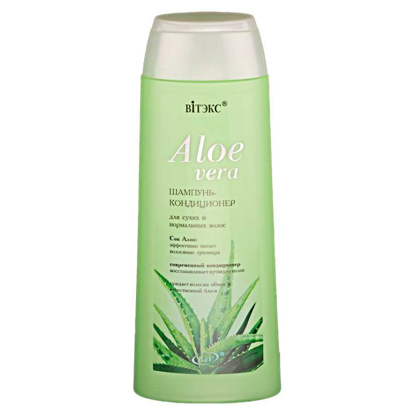 Шампуни ВИТЭКС ALOE VERA Шампунь-кондиционер для сухих и нормальных ...