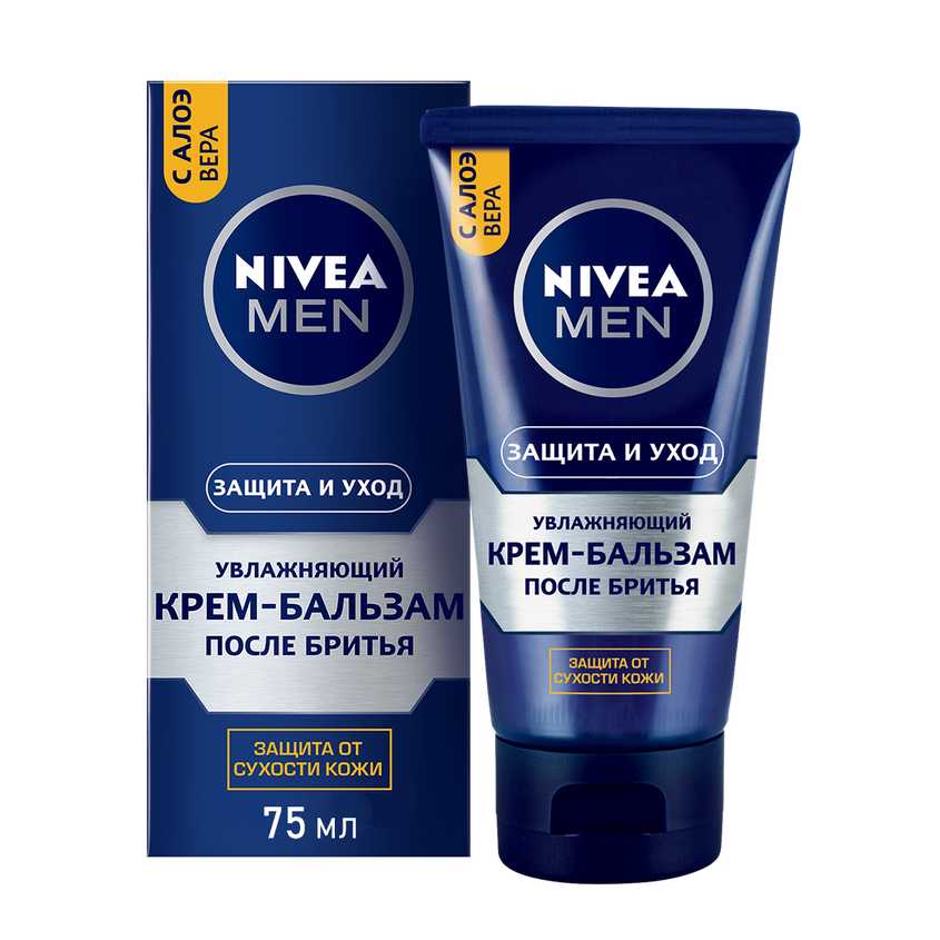 Средства для бритья NIVEA Крем-бальзам после бритья Защита и Уход ...