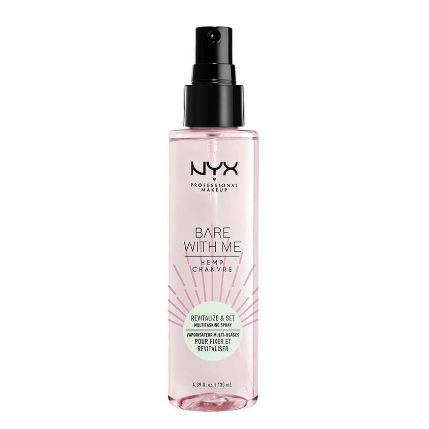 NYX Professional Makeup Мультифункциональный спрей 3 в 1 с маслом семян конопли Bare With Me Revitalize & Set Multitasking Spray, Фиксирующий
NYX Professional Makeup Мультифункциональный спрей 3 в 1 с маслом семян конопли Bare With Me Revitalize & Set Multitasking Spray, Фиксирующий