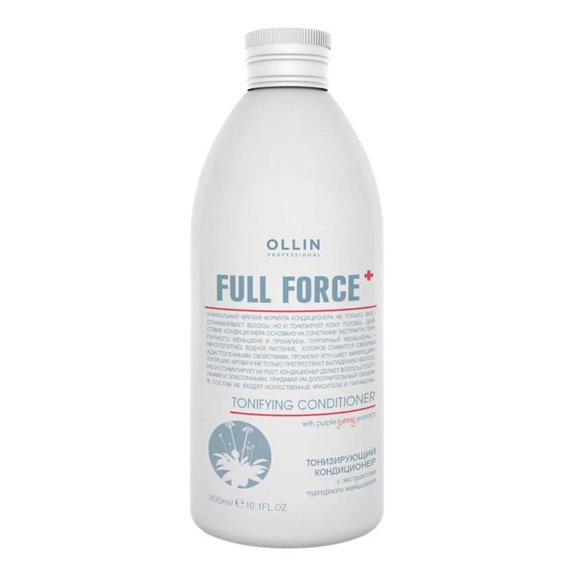 OLLIN PROFESSIONAL Тонизирующий кондиционер с экстрактом пурпурного женьшеня OLLIN FULL FORCE
OLLIN PROFESSIONAL Тонизирующий кондиционер с экстрактом пурпурного женьшеня OLLIN FULL FORCE
