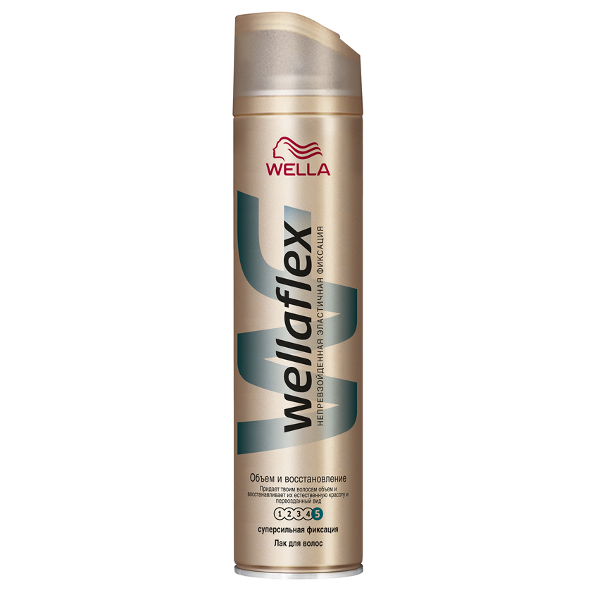 WELLA Wellaflex Лак для укладки волос "Объем и восстановление" суперсильной фиксации
WELLA Wellaflex Лак для укладки волос "Объем и восстановление" суперсильной фиксации