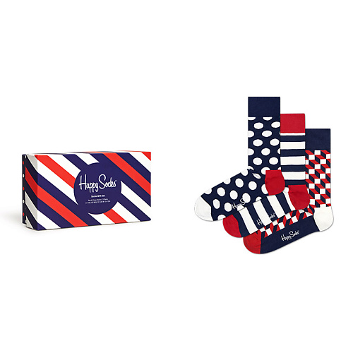 HAPPY SOCKS Набор носков Happy Socks Navy 3 пары, Набор носков Happy Socks Navy 3 пары
HAPPY SOCKS Набор носков Happy Socks Navy 3 пары, Набор носков Happy Socks Navy 3 пары