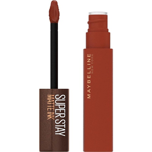 MAYBELLINE NEW YORK Суперстойкая жидкая матовая помада для губ "Super Stay Matte Ink" Coffee Collection
MAYBELLINE NEW YORK Суперстойкая жидкая матовая помада для губ "Super Stay Matte Ink" Coffee Collection