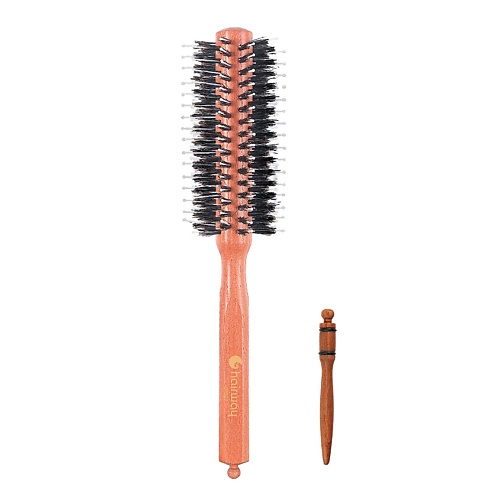 фото Hairway брашинг hairway style деревнная основа, комбинированная щетина 18мм, 12 рядов