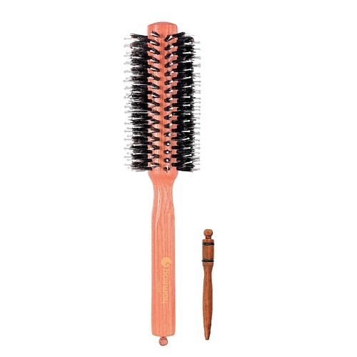фото Hairway брашинг hairway style деревнная основа, комбинированная щетина 22мм, 14 рядов