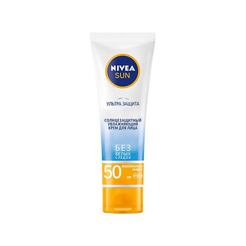 NIVEA Солнцезащитный увлажняющий крем для лица Nivea "Ультра защита" SPF 50, для чувствительной кожи
NIVEA Солнцезащитный увлажняющий крем для лица Nivea "Ультра защита" SPF 50, для чувствительной кожи