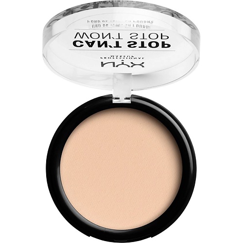 NYX Professional Makeup Тональная основа-пудра. CAN'T STOP WON'T STOP POWDER FOUNDATION
NYX Professional Makeup Тональная основа-пудра. CAN'T STOP WON'T STOP POWDER FOUNDATION