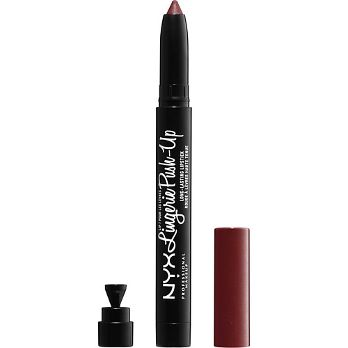 NYX Professional Makeup Матовая помада-карандаш для губ с эффектом увеличения объема. LIP LINGERIE PUSH-UP LONG-LASTING LIPSTICK
NYX Professional Makeup Матовая помада-карандаш для губ с эффектом увеличения объема. LIP LINGERIE PUSH-UP LONG-LASTING LIPSTICK