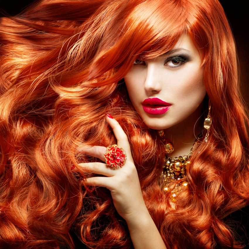 Как покрасить волосы в ярко-рыжий самостоятельно