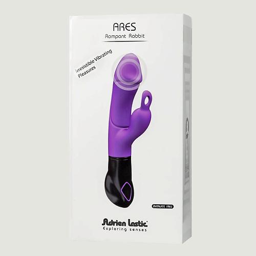 Секс-игрушки ADRIEN LASTIC Вибромассажер мягкий и мощный ARES