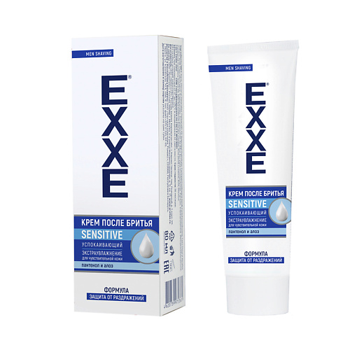 Крем после бритья EXXE Крем после бритья Sensitive гель для бритья exxe sensitive silk effect 200 мл