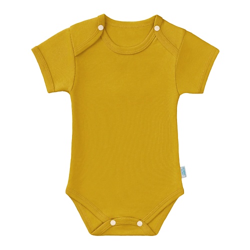 Детское боди LEMIVE Боди для малышей Горчичный детский комплект lemive комплект одежды для малышей горчичный
