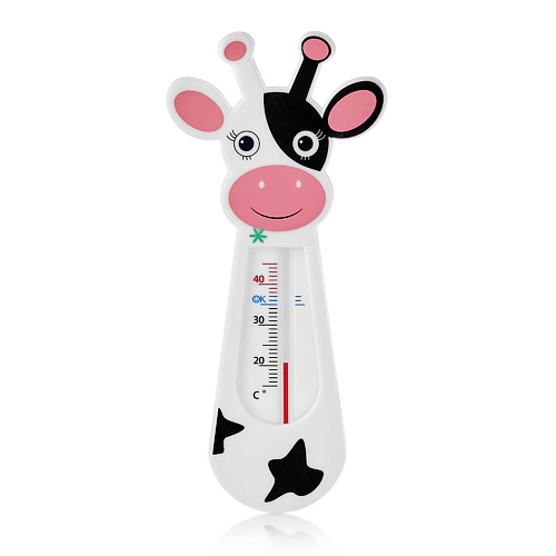 Термометр для ванной ROXY KIDS Термометр для воды Коровка купание ребенка roxy kids термометр для воды giraffe