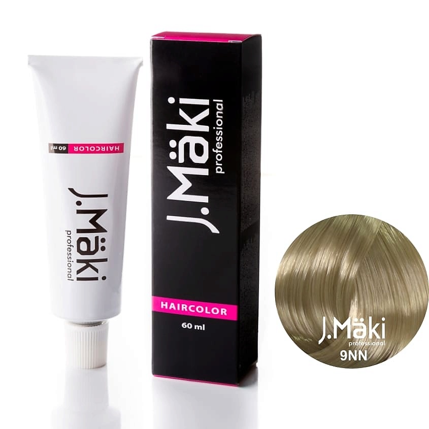 

J.MÄKI PROFESSIONAL Краситель для волос 9NN Блондин интенсивный