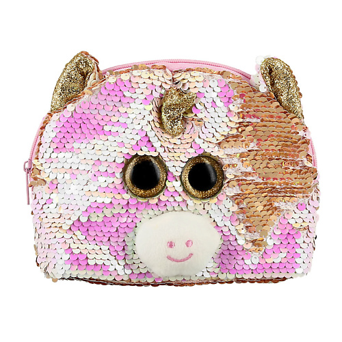 

MISS PINKY Косметичка овальная золотая, Косметичка овальная золотая