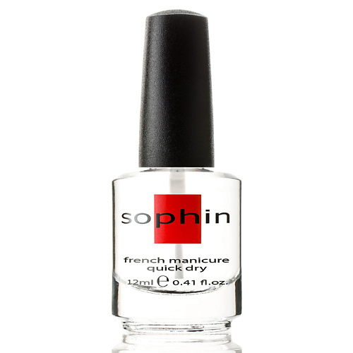 Купить SOPHIN Кристальный закрепитель лака для ногтей с эффектом сушки