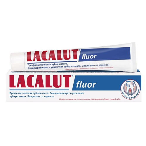 Уход за полостью рта LACALUT Зубная паста fluor 75