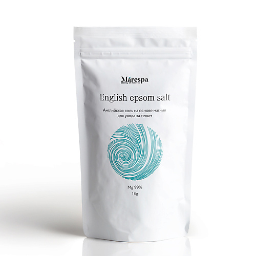 MARESPA Английская соль для ванн с магнием EPSOM (Эпсом) 1000 dr mineral’s соль для ванн английская epsom 1000