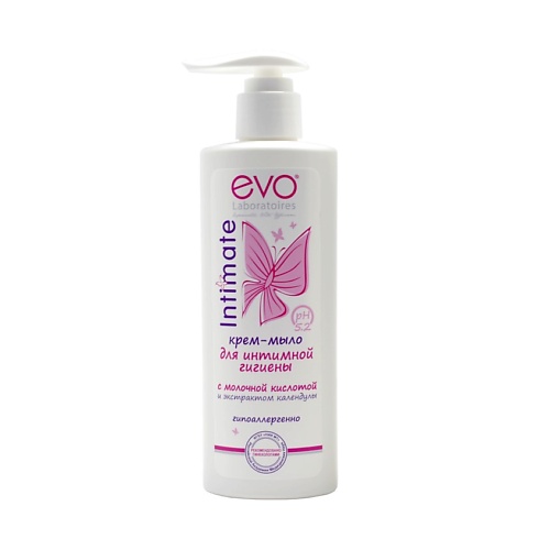 EVO LABORATOIRES Крем-мыло для интимной гигиены EVO Intimate 200 dry dry спрей для интимной гигиены intimate spray 50