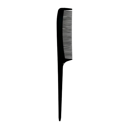 LADY PINK Гребень для волос BASIC black с ручкой