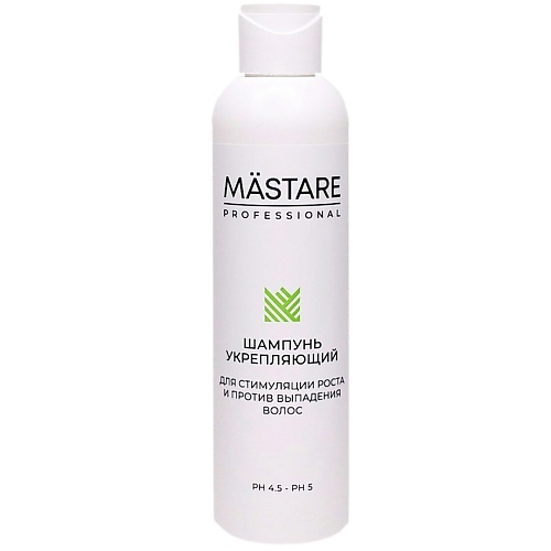 фото Mastare шампунь укрепляющий для стимуляции роста и против выпадения волос