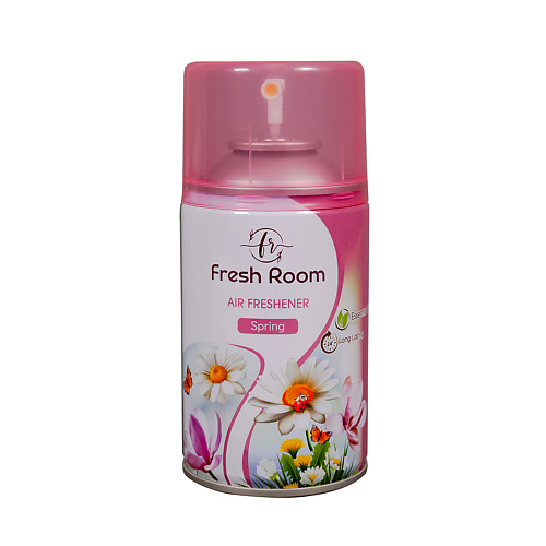 Освежитель воздуха FRESH ROOM Освежитель воздуха (сменный баллон) Весна ароматы для дома fresh room освежитель воздуха сменный баллон после дождя