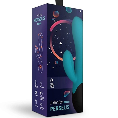 Секс-игрушки LE FRIVOLE Нагреваемый вибратор с клиторальным отростком Perseus