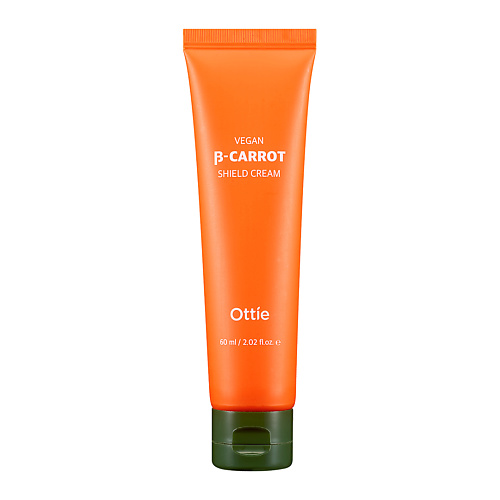 OTTIE Укрепляющий крем с гидролатом органической моркови Vegan Beta-Carrot Shield Cream