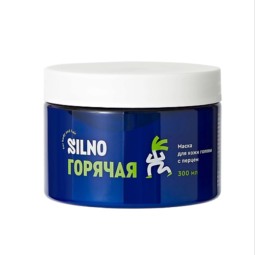 SILNO Маска для роста волос Активатор роста с маслами миндаля, перцем и ментолом 300.0