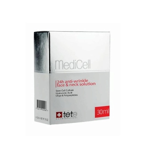 TETE COSMECEUTICAL Лосьон косметический MediCell 24h anti-wrinkle solution 30 tete cosmeceutical лосьон косметический medicell ultra anticellulite serum 30